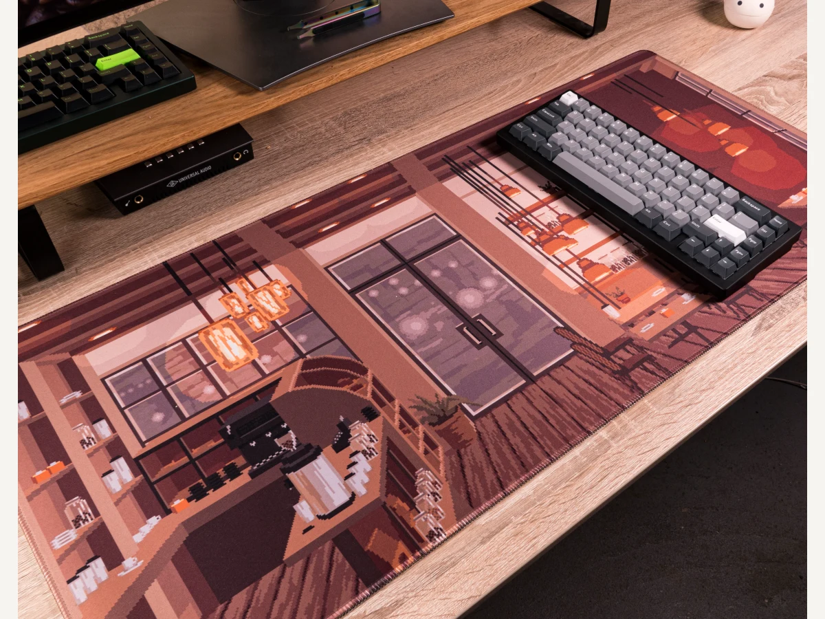 Brass Observatory Desk Mat product photo.