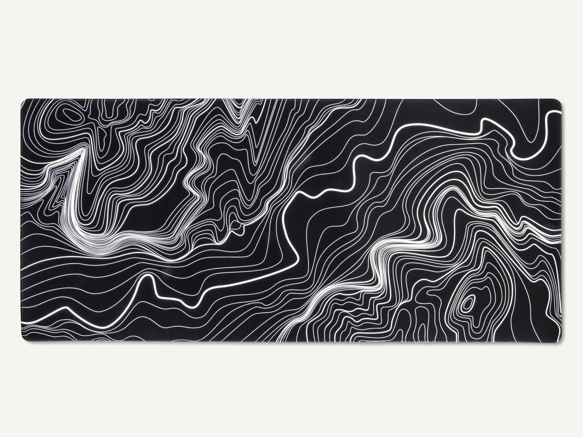 Carbon Grid Desk Mat product photo.