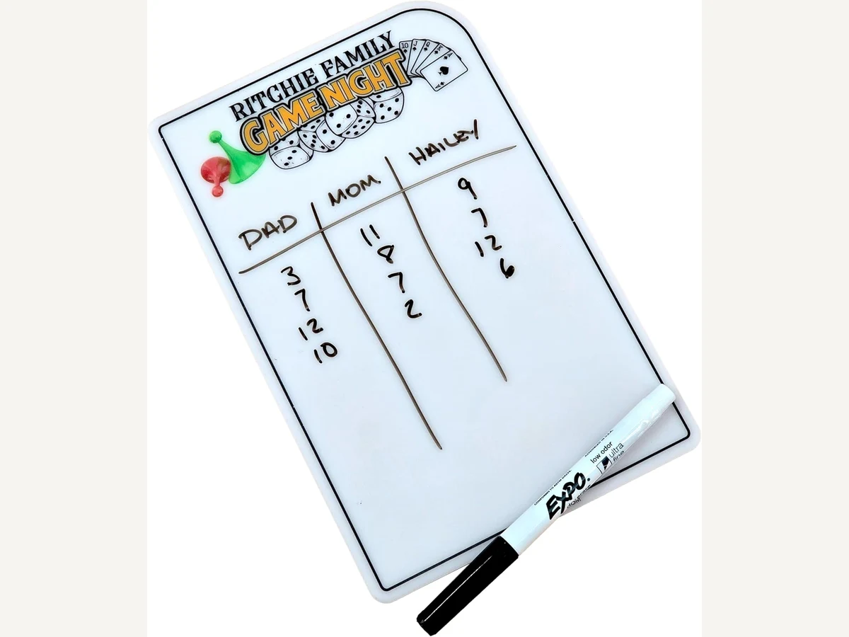 Dry-Erase Scoreboard product photo.