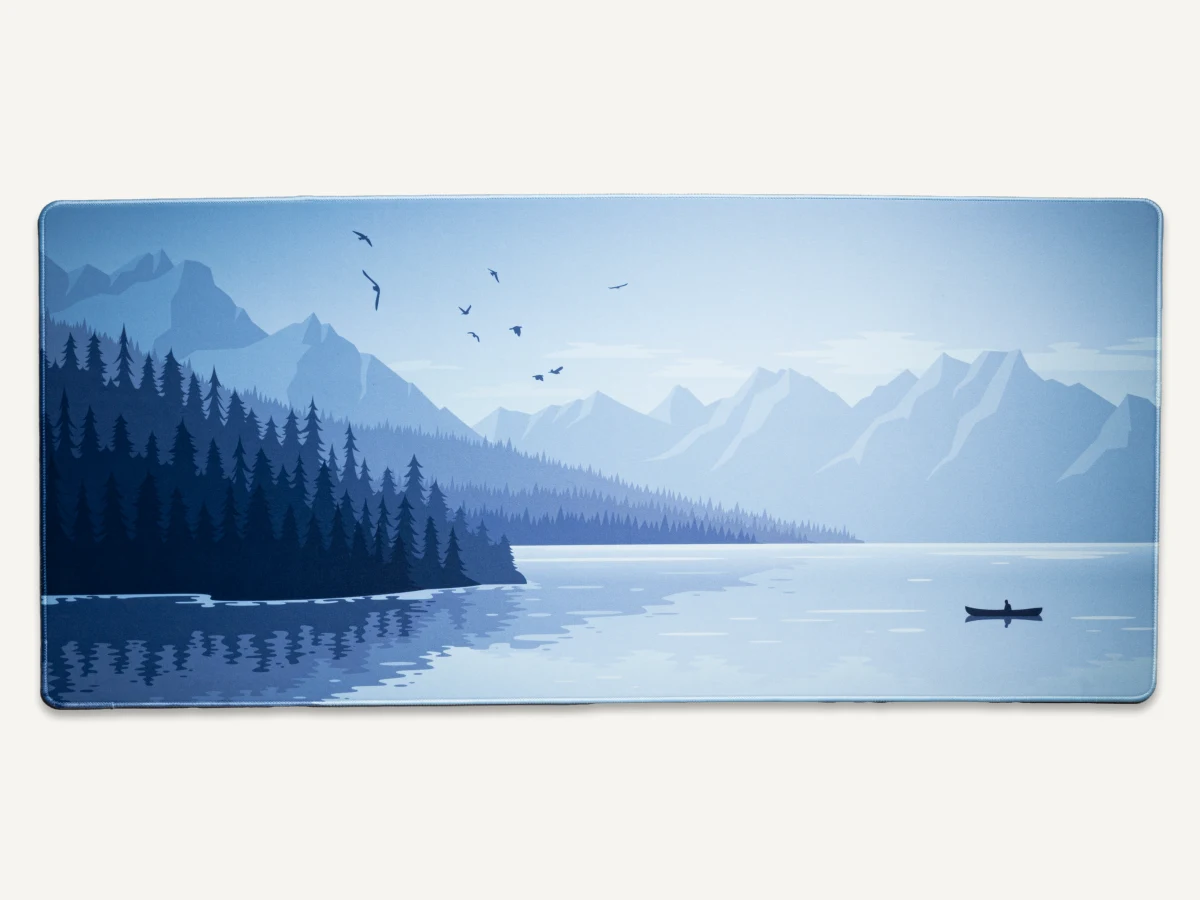 Frost Terminal Desk Mat product photo.