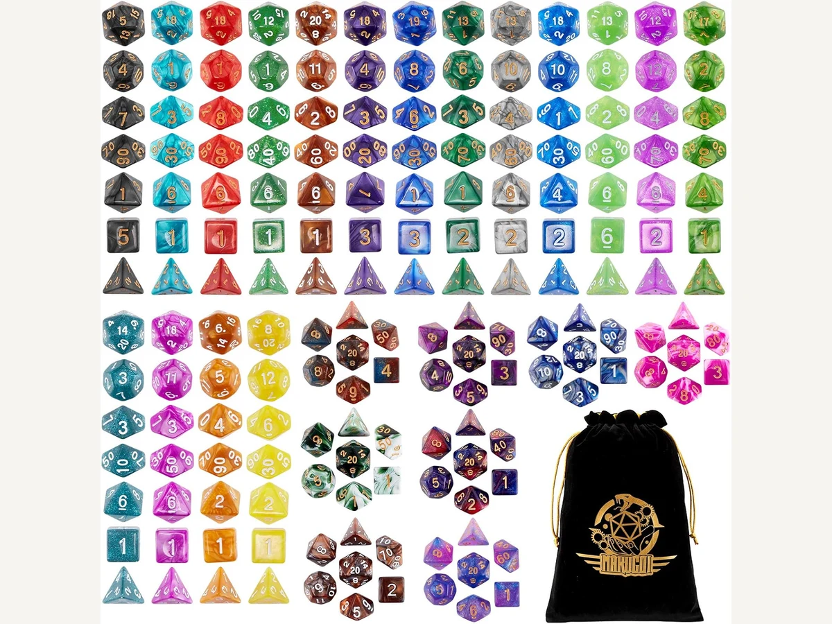 Polyhedral Dice Set product photo.