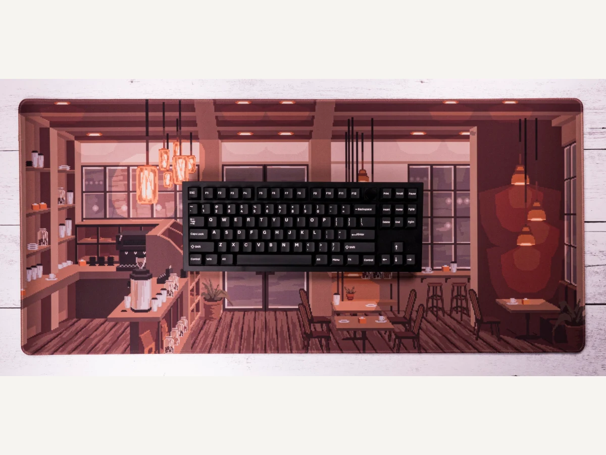 Ruby Command Desk Mat product photo.