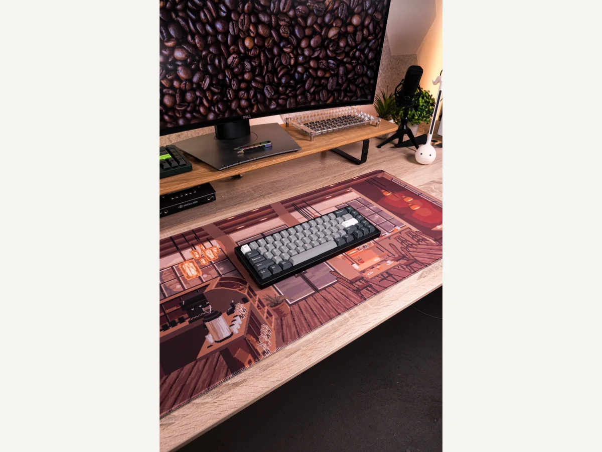 Solar Forge Desk Mat product photo.